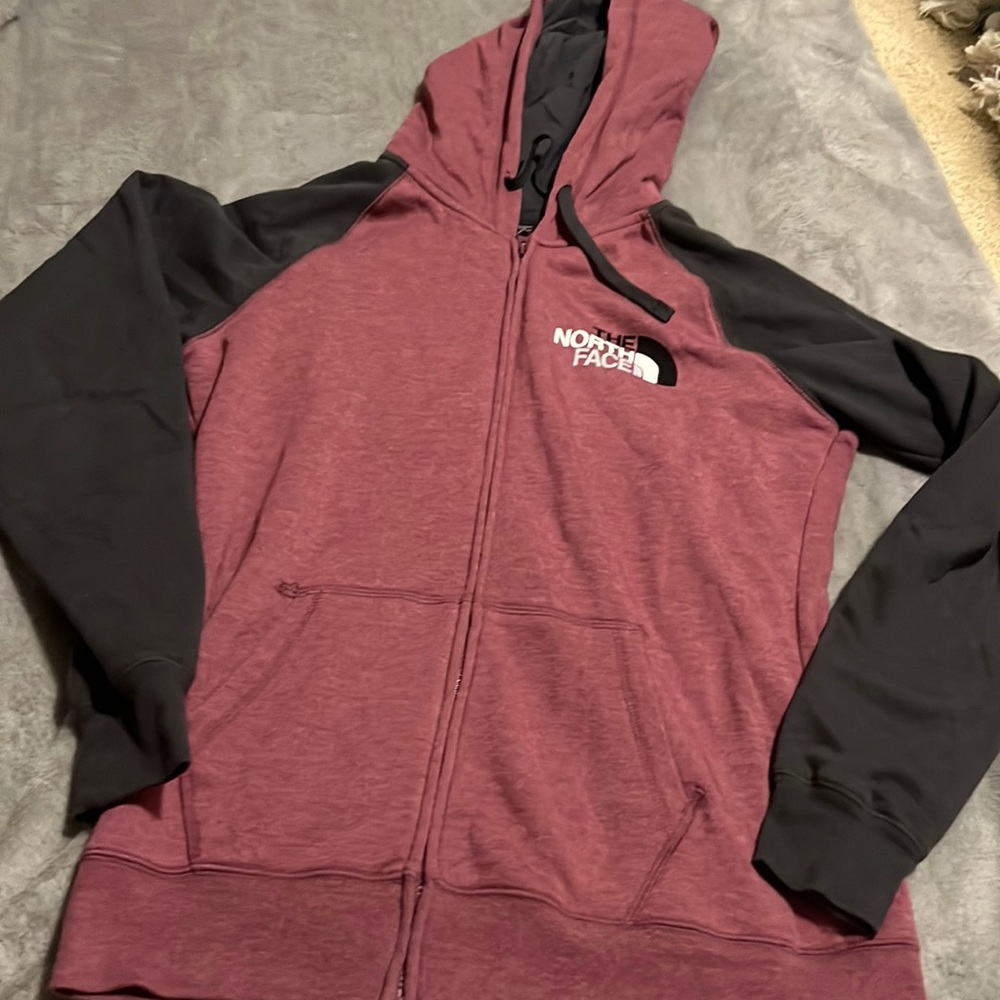 the North Face zip up